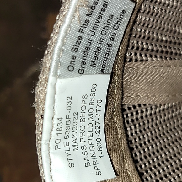 Bass Pro Shops. Gone Fishing Hat. Snap-back. - Picture 7 of 9